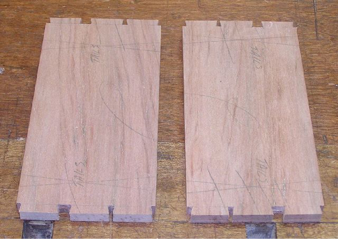 Woodworking Article - Half Blind Dovetails